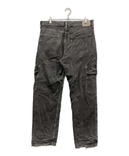LEVI'S（リーバイス）LEVI'S (リーバイス) カーゴデニムパンツ Silver Tab ブラック サイズ:W34 L32の古着・服飾アイテム