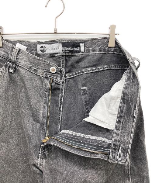 LEVI'S（リーバイス）LEVI'S (リーバイス) カーゴデニムパンツ Silver Tab ブラック サイズ:W34 L32の古着・服飾アイテム