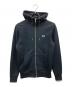 FRED PERRY（フレッドペリー）の古着「Hooded Zip Through Sweatshirt」｜ブラック