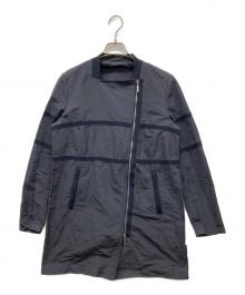MONCLER（モンクレール）の古着「ナイロンショートコート ARDOISE」｜ネイビー