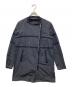 MONCLER（モンクレール）の古着「ナイロンショートコート ARDOISE」｜ネイビー