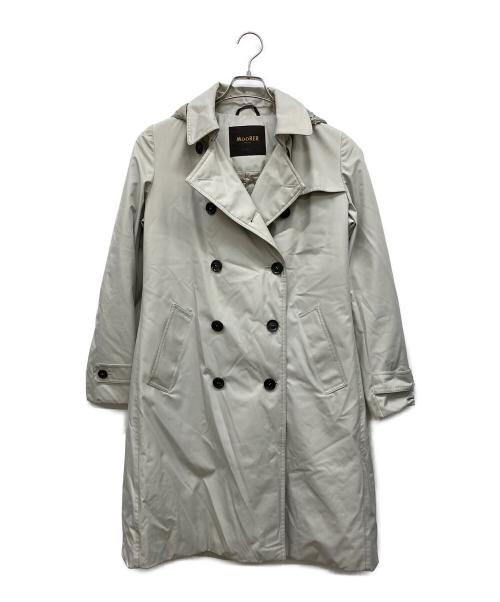 MOORER（ムーレー）MOORER (ムーレー) ダウンコート ベージュ サイズ:40の古着・服飾アイテム