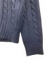 中古・古着 FRED PERRY (フレッドペリー) Vネックケーブルニット ネイビー サイズ:36：7000円