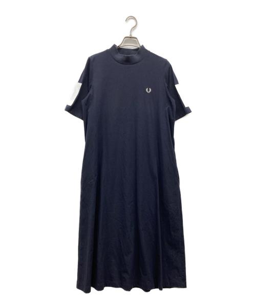FRED PERRY（フレッドペリー）FRED PERRY (フレッドペリー) 半袖ワンピース ネイビー サイズ:36 B79-87,T160-166の古着・服飾アイテム