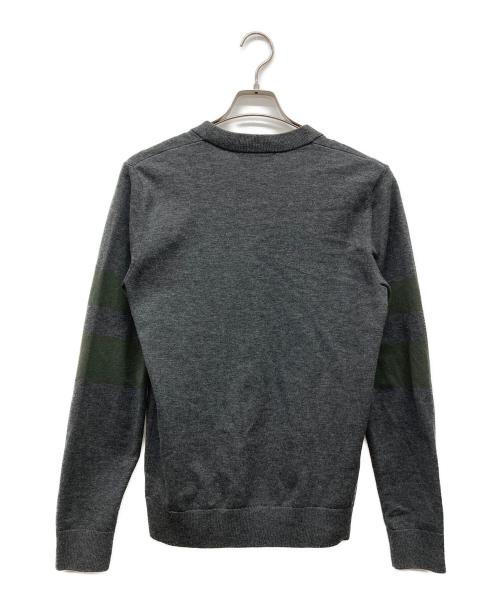 FRED PERRY（フレッドペリー）FRED PERRY (フレッドペリー) ウールカーディガン グレー サイズ:XSの古着・服飾アイテム