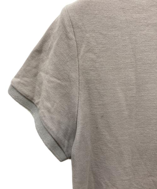 MONCLER（モンクレール）MONCLER (モンクレール) 立体襟ポロシャツ MAGLIA POLO グレー サイズ:Mの古着・服飾アイテム