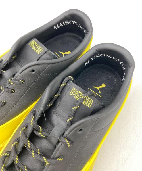 PUMA（プーマ）PUMA (プーマ) MAISON KITSUNE (メゾンキツネ) RALPH SAMPSON 70 RUBBER イエロー×ブラック サイズ:UK5.5の古着・服飾アイテム