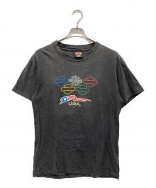 HARLEY-DAVIDSON（ハーレーダビッドソン）の古着「90s プリントTシャツ BEEFYボディ」｜ブラック
