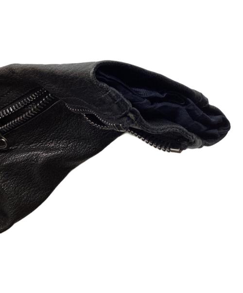 3.1 phillip lim（スリーワンフィリップリム）3.1 phillip lim (スリーワンフィリップリム) 変形多重ジップレザージャケット ブラックの古着・服飾アイテム