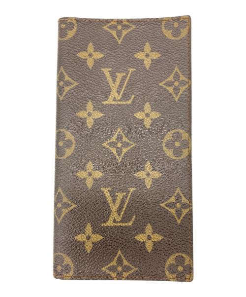 LOUIS VUITTON（ルイ ヴィトン）LOUIS VUITTON (ルイ ヴィトン) モノグラム札入れ ブラウンの古着・服飾アイテム