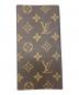 LOUIS VUITTON (ルイ ヴィトン) モノグラム札入れ ブラウン：6000円