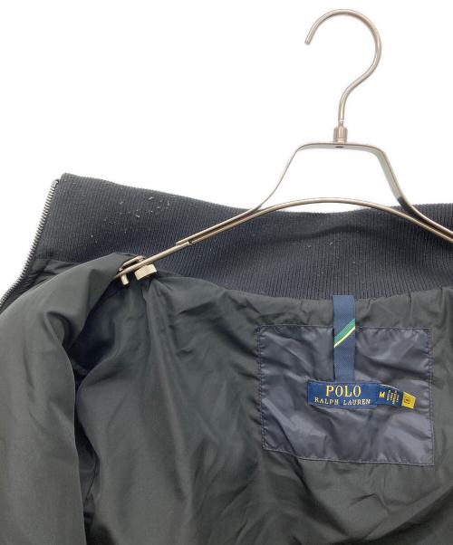 POLO RALPH LAUREN（ポロ・ラルフローレン）POLO RALPH LAUREN (ポロ・ラルフローレン) ビッグポニーキルティングジャケット ブラック サイズ:Ｍの古着・服飾アイテム