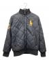 POLO RALPH LAUREN（ポロ・ラルフローレン）の古着「ビッグポニーキルティングジャケット」｜ブラック