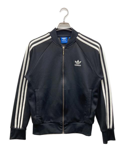 adidas（アディダス）adidas (アディダス) トラックジャケット ブラック サイズ:Ｌの古着・服飾アイテム