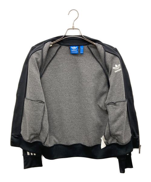 adidas（アディダス）adidas (アディダス) トラックジャケット ブラック サイズ:Ｌの古着・服飾アイテム