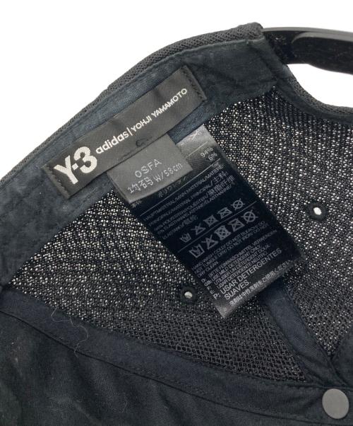 Y-3（ワイスリー）Y-3 (ワイスリー) TRACKER キャップ ブラックの古着・服飾アイテム