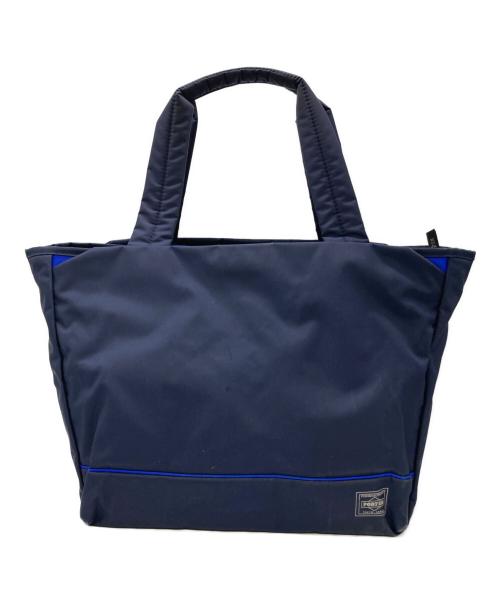 PORTER（ポーター）PORTER (ポーター) ムーストートバッグ ネイビーの古着・服飾アイテム