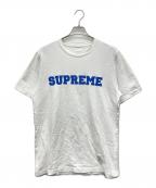 SUPREMEシュプリーム）の古着「カレッジロゴTシャツ 23AW」｜ホワイト