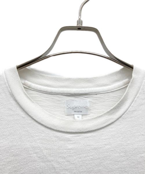 SUPREME（シュプリーム）SUPREME (シュプリーム) カレッジロゴTシャツ 23AW ホワイト サイズ:Mの古着・服飾アイテム