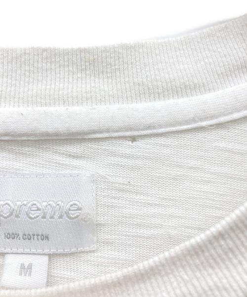 SUPREME（シュプリーム）SUPREME (シュプリーム) カレッジロゴTシャツ 23AW ホワイト サイズ:Mの古着・服飾アイテム