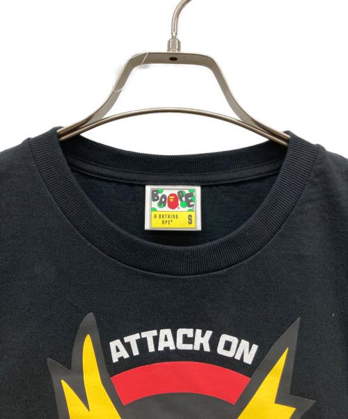 A BATHING APE（アベイシングエイプ）A BATHING APE (アベイシングエイプ) BAPEMAN X TEE ブラック サイズ:Sの古着・服飾アイテム