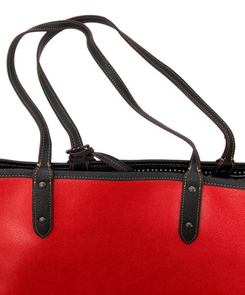 COACH（コーチ）COACH (コーチ) Disney (ディズニー) リバーシブルトートバッグ ブラックの古着・服飾アイテム