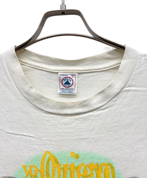 DELTA（デルタ）DELTA (デルタ) ドッグプリントTシャツ ホワイト サイズ:Lの古着・服飾アイテム