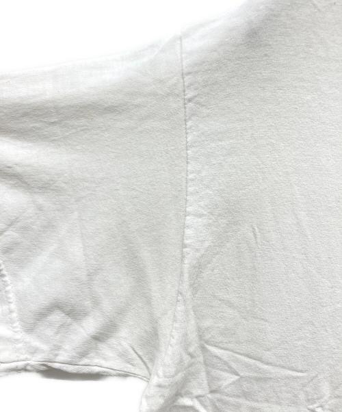 DELTA（デルタ）DELTA (デルタ) ドッグプリントTシャツ ホワイト サイズ:Lの古着・服飾アイテム