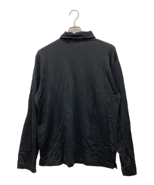 gourmet jeans（グルメジーンズ）gourmet jeans (グルメジーンズ) ポロシャツ ブラック サイズ:1の古着・服飾アイテム