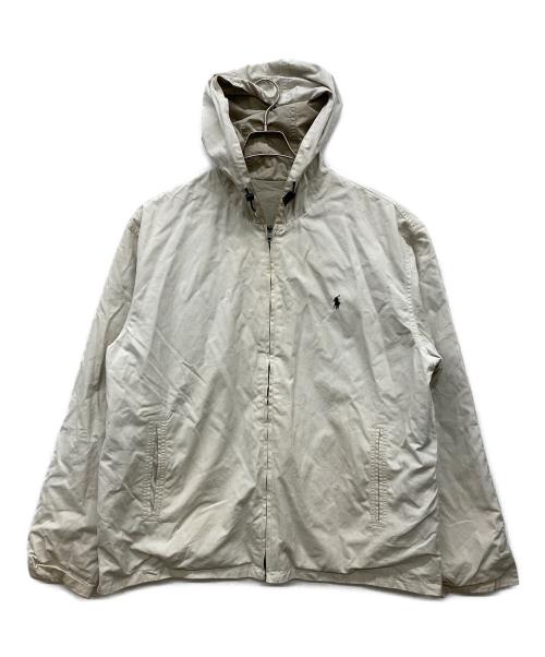 POLO RALPH LAUREN（ポロ・ラルフローレン）POLO RALPH LAUREN (ポロ・ラルフローレン) リバーシブルジャケット アイボリー サイズ:Ｌの古着・服飾アイテム