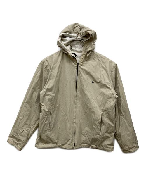 POLO RALPH LAUREN（ポロ・ラルフローレン）POLO RALPH LAUREN (ポロ・ラルフローレン) リバーシブルジャケット アイボリー サイズ:Ｌの古着・服飾アイテム