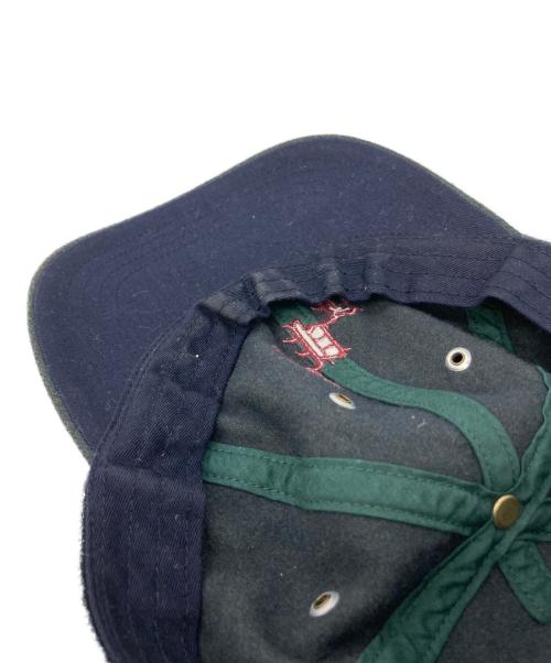 POLO RALPH LAUREN（ポロ・ラルフローレン）POLO RALPH LAUREN (ポロ・ラルフローレン) 90s ウールキャップ グリーン サイズ:LARGEの古着・服飾アイテム