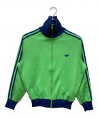 adidasアディダス）の古着「80sトラックジャケット」｜グリーン
