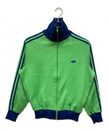 adidas（アディダス）の古着「80sトラックジャケット」｜グリーン