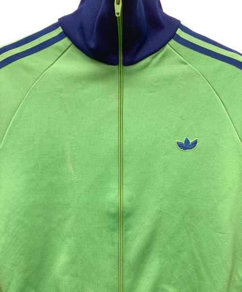 adidas（アディダス）adidas (アディダス) 80sトラックジャケット グリーン サイズ:2号の古着・服飾アイテム