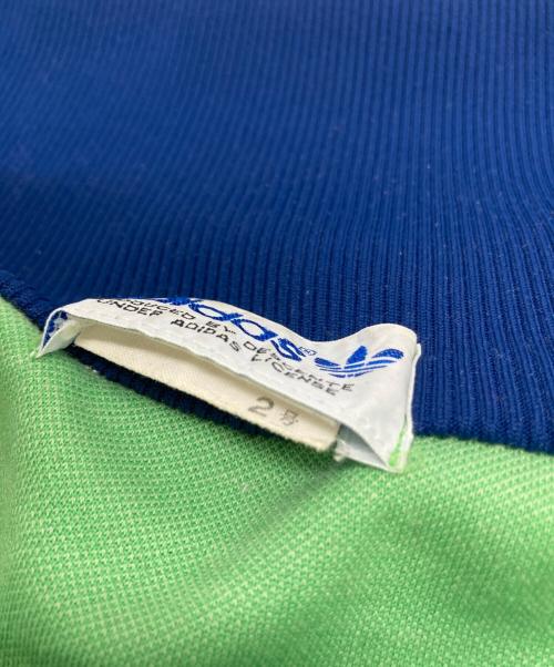 adidas（アディダス）adidas (アディダス) 80sトラックジャケット グリーン サイズ:2号の古着・服飾アイテム