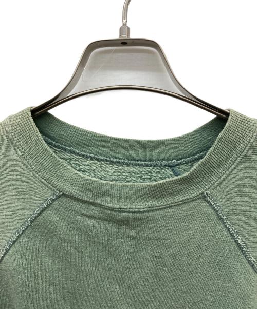 USED（ユーズド）USED (ユーズド) 半袖スウェット グリーン サイズ:不明の古着・服飾アイテム
