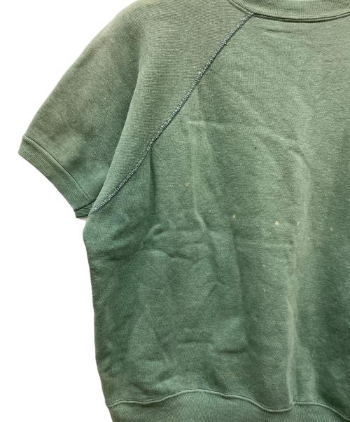 USED（ユーズド）USED (ユーズド) 半袖スウェット グリーン サイズ:不明の古着・服飾アイテム