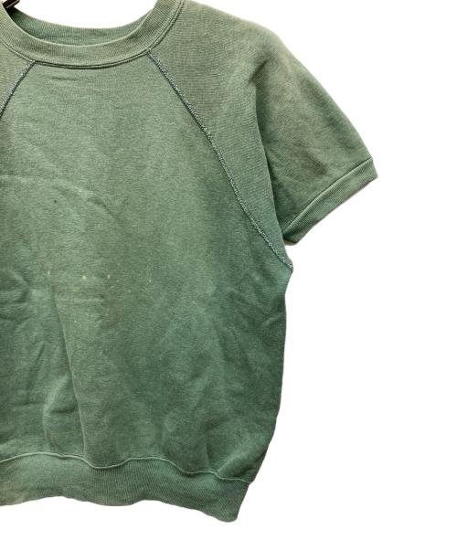 USED（ユーズド）USED (ユーズド) 半袖スウェット グリーン サイズ:不明の古着・服飾アイテム