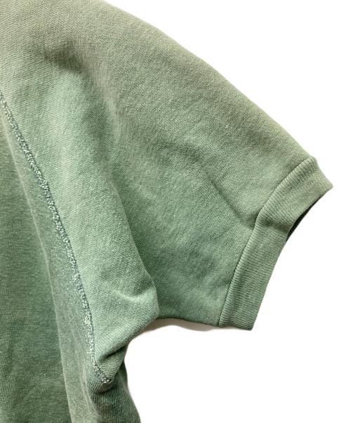 USED（ユーズド）USED (ユーズド) 半袖スウェット グリーン サイズ:不明の古着・服飾アイテム