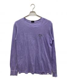 stussy（ステューシー）の古着「長袖カットソー」｜パープル
