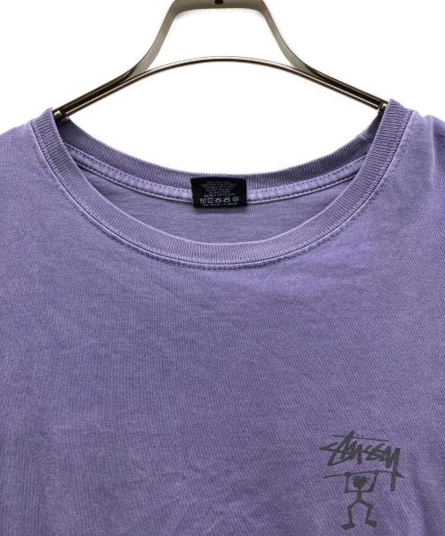 stussy（ステューシー）stussy (ステューシー) 長袖カットソー パープル サイズ:Sの古着・服飾アイテム