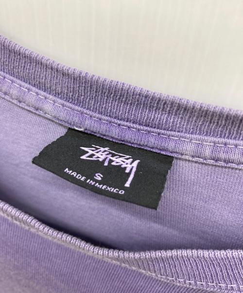 stussy（ステューシー）stussy (ステューシー) 長袖カットソー パープル サイズ:Sの古着・服飾アイテム