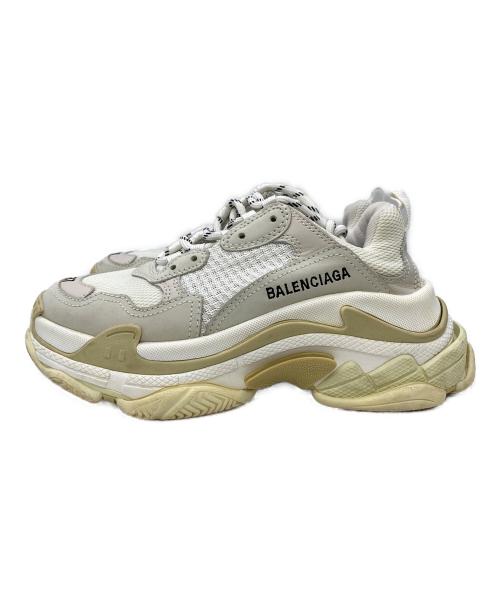 BALENCIAGA（バレンシアガ）BALENCIAGA (バレンシアガ) ローカットスニーカー ホワイト サイズ:Sの古着・服飾アイテム