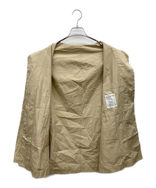 Yohji Yamamoto pour homme（ヨウジヤマモト プールオム）Yohji Yamamoto pour homme (ヨウジヤマモト プールオム) コットンジャケット ベージュ サイズ:3の古着・服飾アイテム