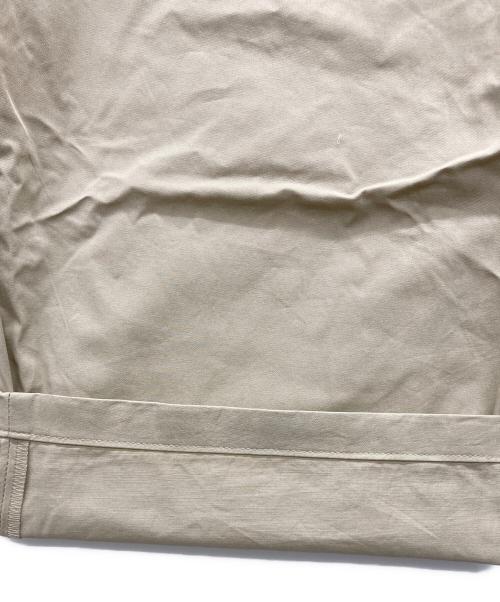 Yohji Yamamoto pour homme（ヨウジヤマモト プールオム）Yohji Yamamoto pour homme (ヨウジヤマモト プールオム) コットンワイドリラックスパンツ ベージュ サイズ:3の古着・服飾アイテム