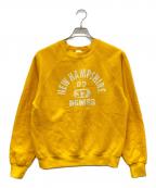 EDWINエドウィン）の古着「80s ラグランスウェット」｜イエロー