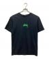 stussy（ステューシー）の古着「ロゴTシャツ」｜ブラック