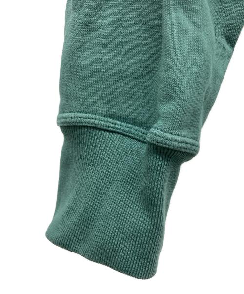 stussy（ステューシー）stussy (ステューシー) プリントスウェット グリーン サイズ:Sの古着・服飾アイテム