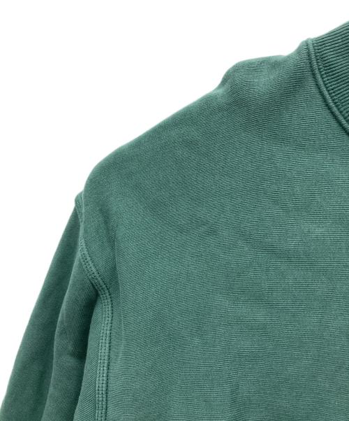 stussy（ステューシー）stussy (ステューシー) プリントスウェット グリーン サイズ:Sの古着・服飾アイテム
